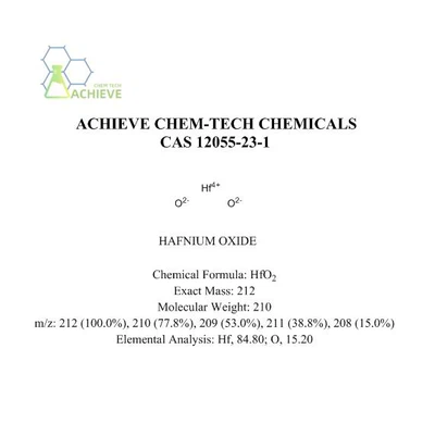 CAS 12055-23-1 Hafnium oxide structure | Shaanxi BLOOM Tech Co., Ltd CAS 12055-23-1 Hafnium oxide structure | Shaanxi BLOOM Tech Co., Ltd
