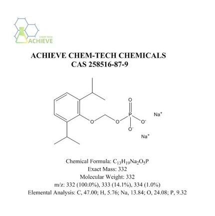 CAS 258516-87-9 Fospropofol disodium | Shaanxi BLOOM Tech Co., Ltd CAS 258516-87-9 Fospropofol disodium | Shaanxi BLOOM Tech Co., Ltd