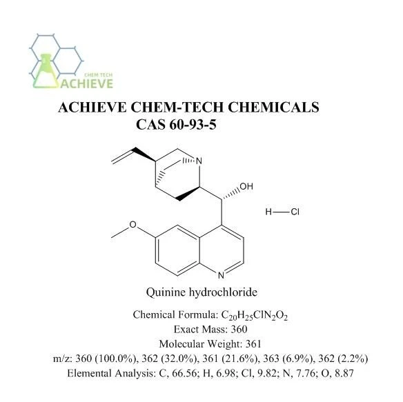 Quinine Hydrochloride/Hcl CAS 60-93-5