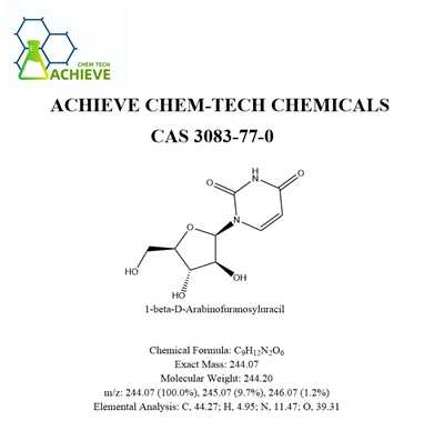 uracil 1- - d - عربیونوفورانوسائڈ CAS 3083-77-0